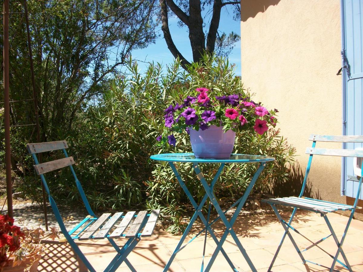 Les Chardons Bleus Bed & Breakfast Lorgues Bagian luar foto